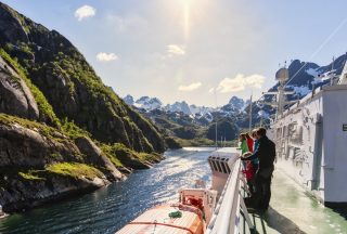 Inn i Trollfjorden ombord MS Richard