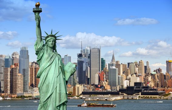 New York, frihetsgudinnan