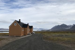Stuga i Svalbard