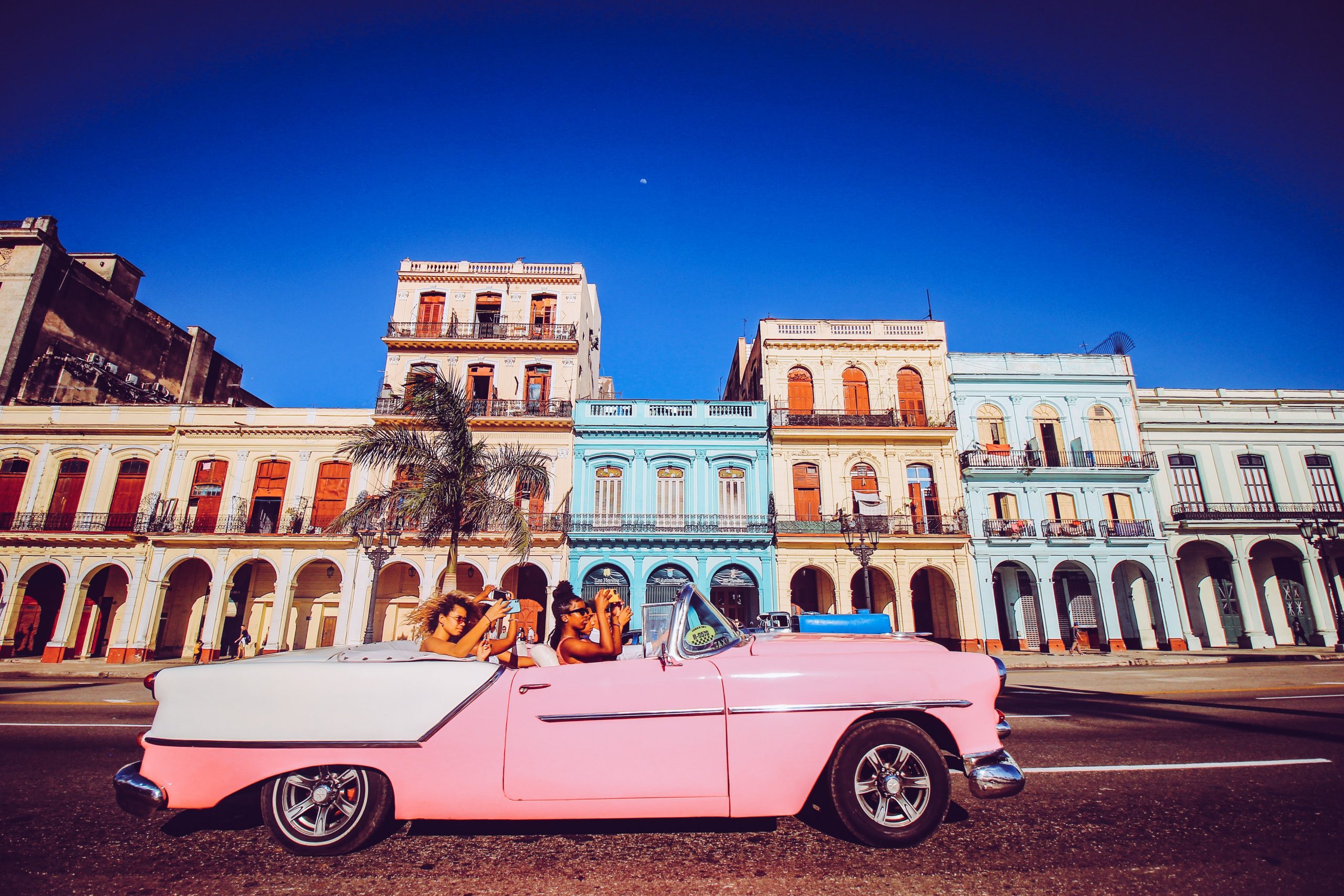 vacker arkitektur i Havanna Karibien