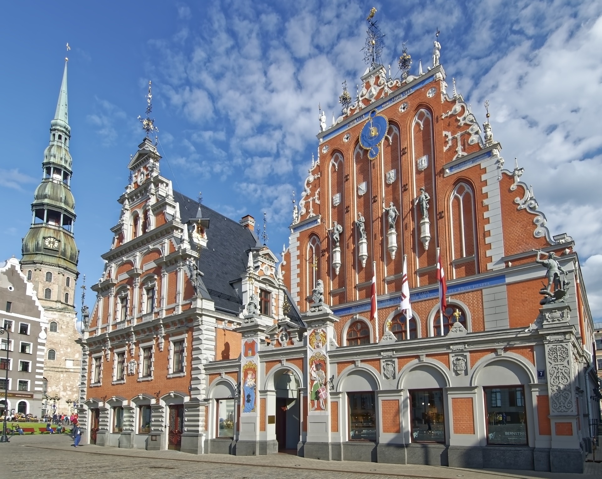Petrikirche i Riga, Lettland