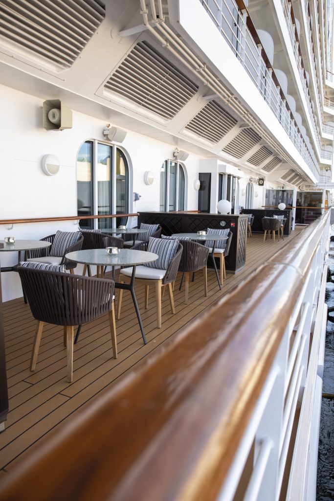 veranda på regent seven seas