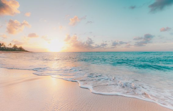 Strand i Söderhavet