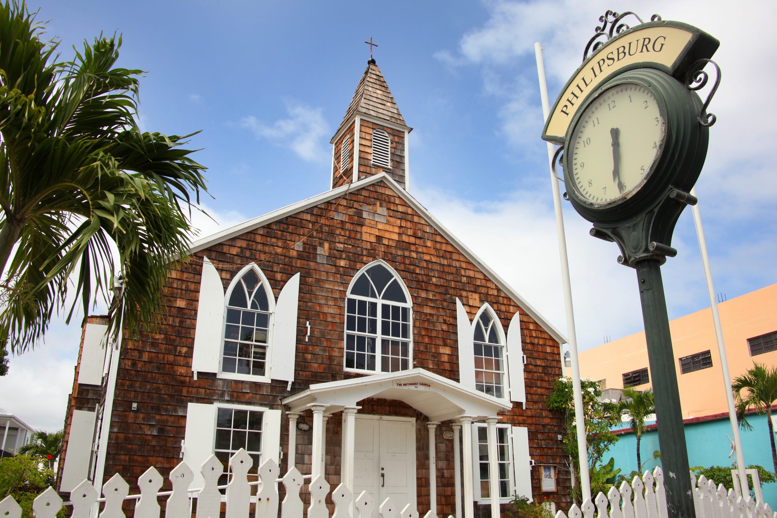 Kyrka på St Maarten