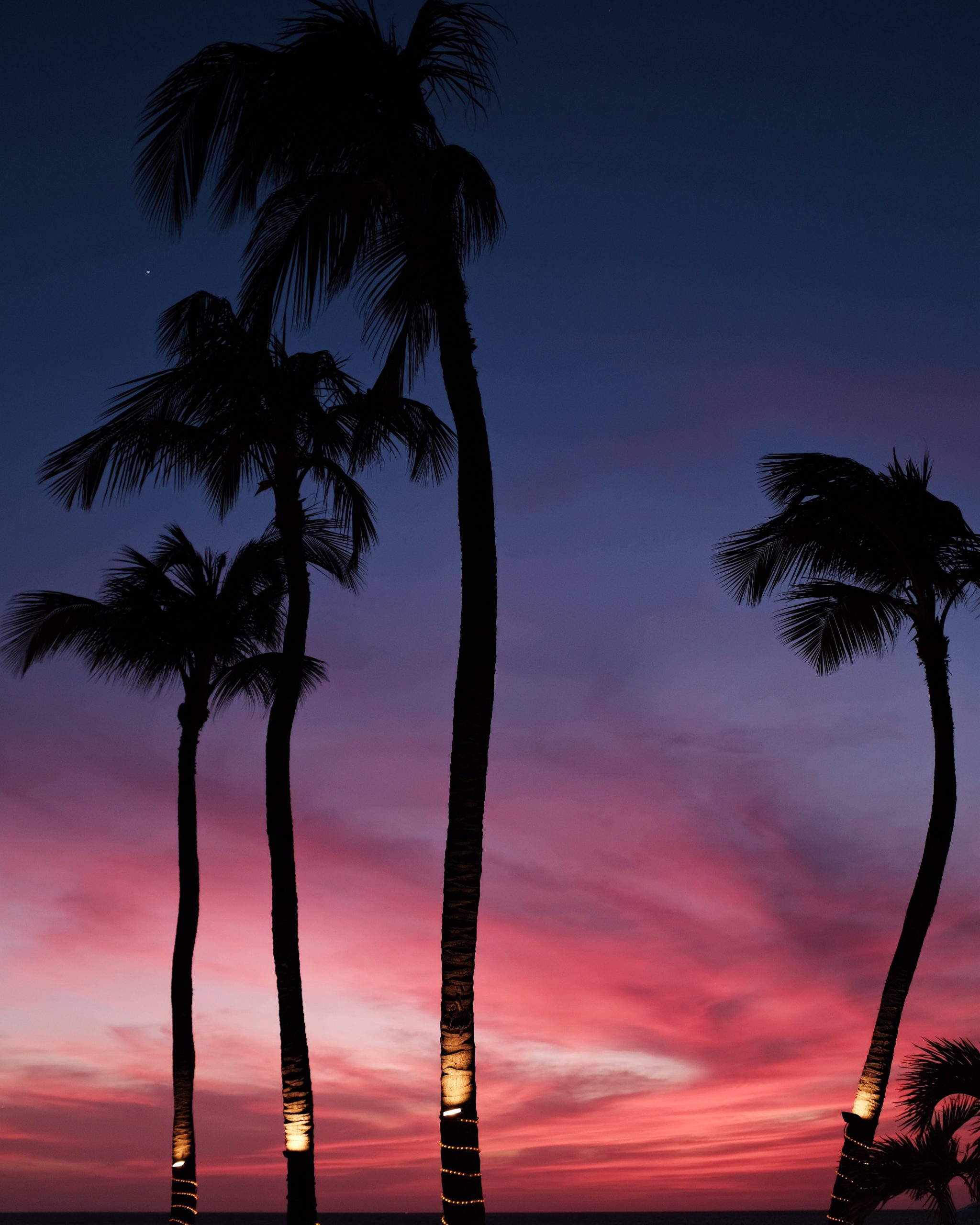 Solnedgång i Aruba