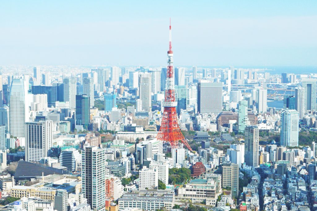 Tokyo Tower i Tokyo Japan