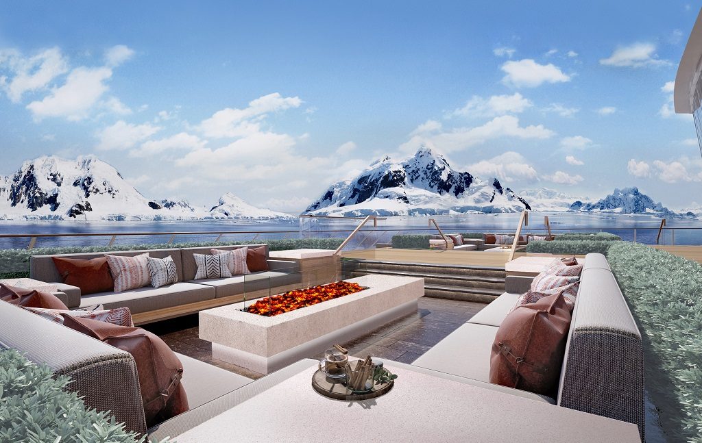 Terrace ombord Viking Expedition