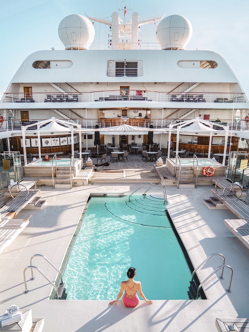 Pool ombord Seabourn fartyg