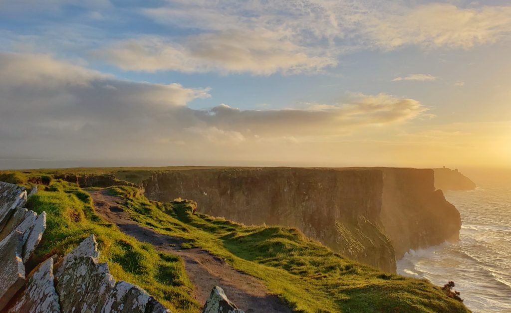 Vackert landskap Irland