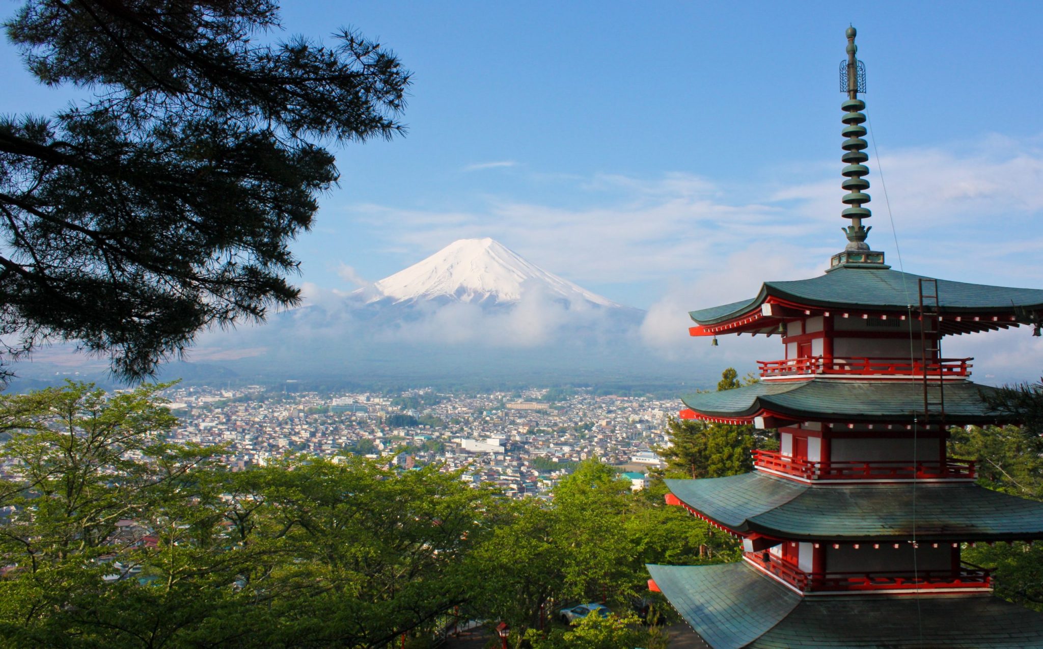 Arakurayama Sengen Park, Japan