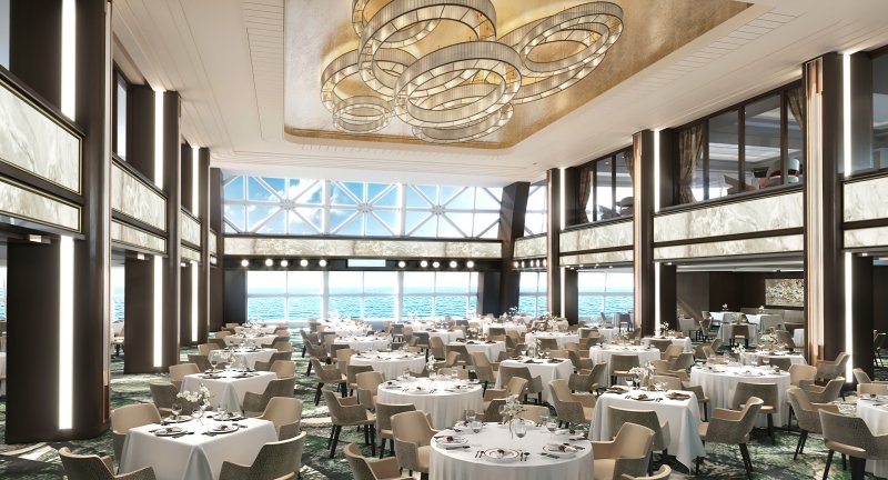 Norwegian Encore The Manhattan Room restaurang