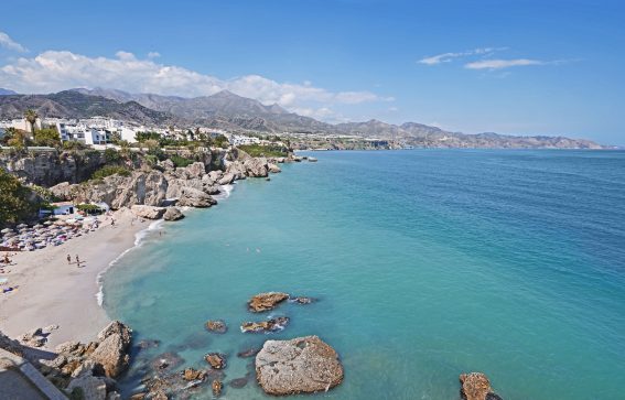 Strand i Malaga