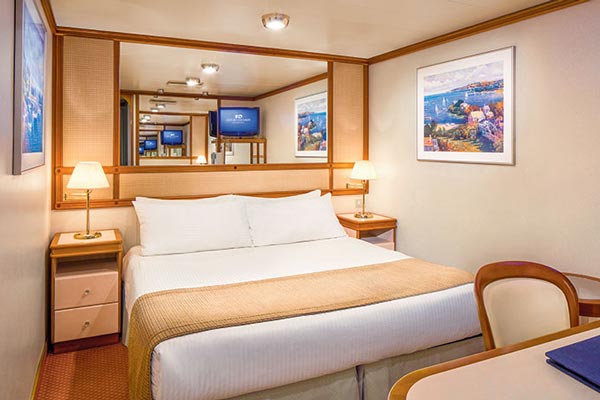 Insideshytt ombord Island Princess